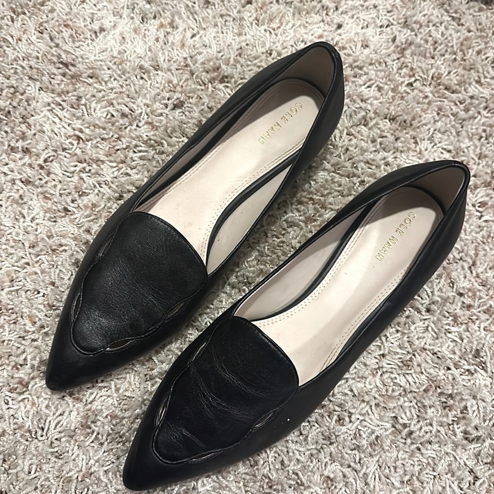 Cole Haan Black Flat Size 9
